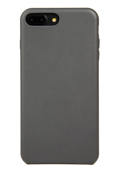 iPhone 7/8 Plus Case, Grey Leather-0