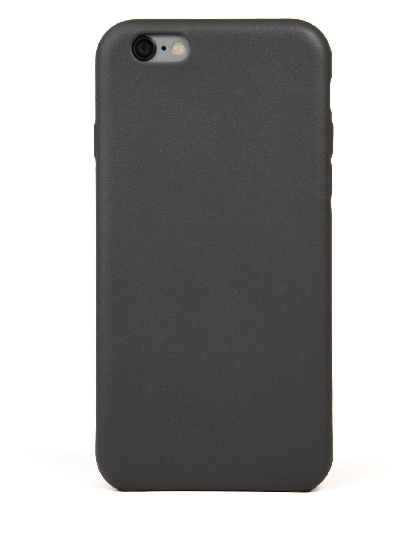 iPhone 6 Case, Grey Leather-0