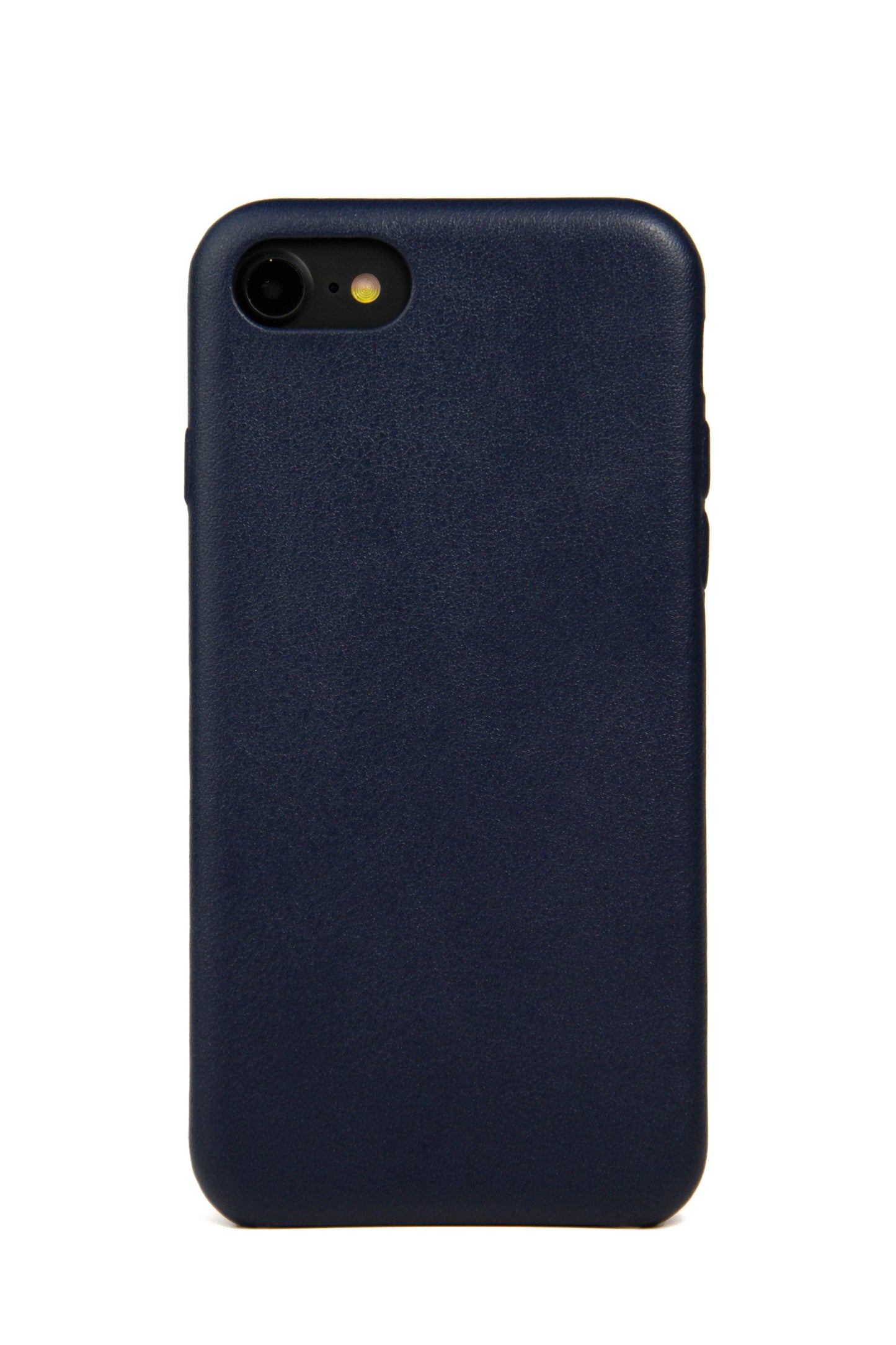 iPhone 7/8 Case, Navy Leather-0