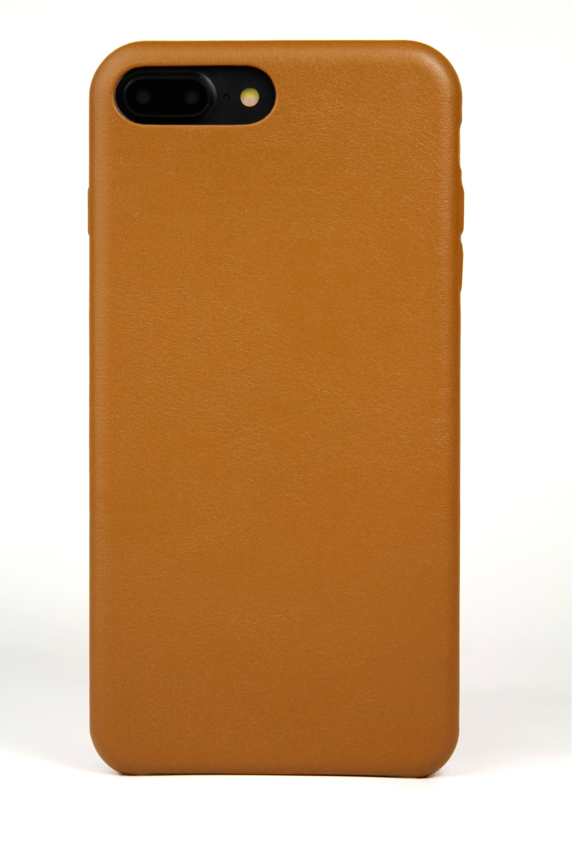 iPhone 7/8 Plus Case, Tan Leather-0